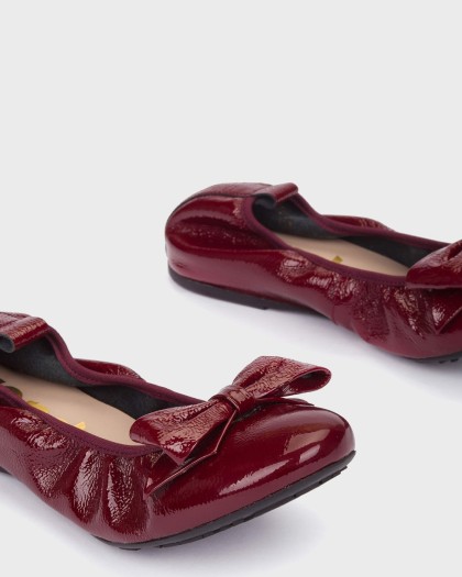 Wonders.com | Bailarinas GRACE 10 Burdeos A-4110 LACK