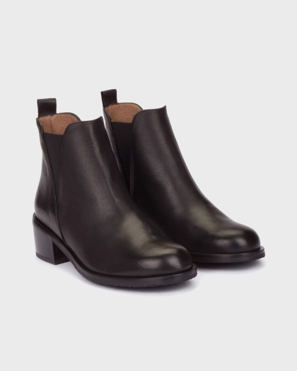 Wonders.com | Botines CREP 02 Negros D-2102 BULUT