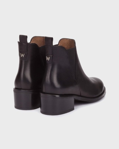 Wonders.com | Botines CREP 02 Negros D-2102 BULUT