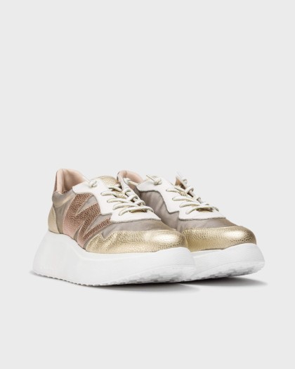 Wonders.com | Silver ZENIT Sneakers A-3622 COMB.