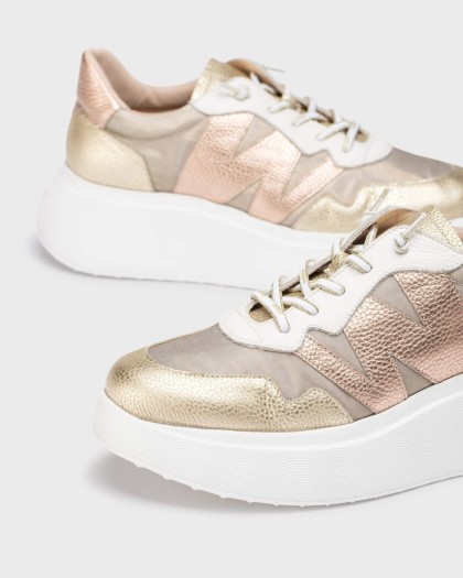 Wonders.com | Silver ZENIT Sneakers A-3622 COMB.