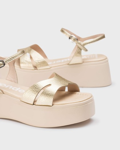 Wonders.com | Sandalias CELINA Oro A-3710 MAX