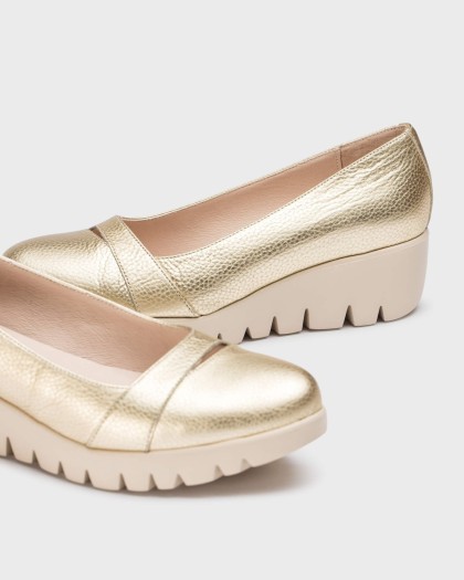 Wonders.com | Zapatos ALIRA Oro C-33333 MAX