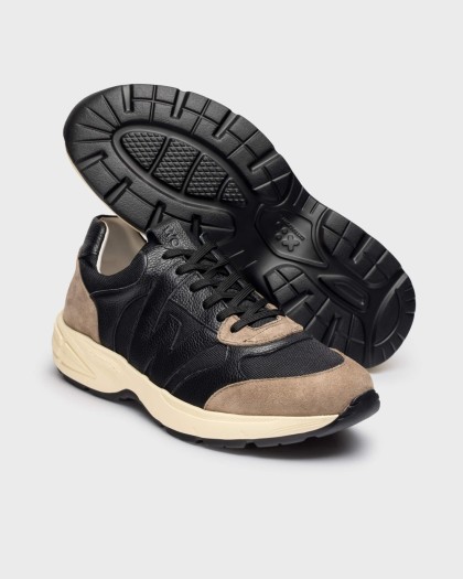 Wonders.com | Black ELIAN Sneakers CB-2249 COMB.