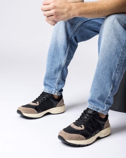 Wonders.com | Black ELIAN Sneakers CB-2249 COMB.