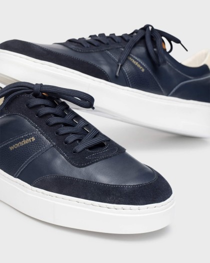 Wonders.com | Blue ELVIS Sneakers CB-3950 COMB.