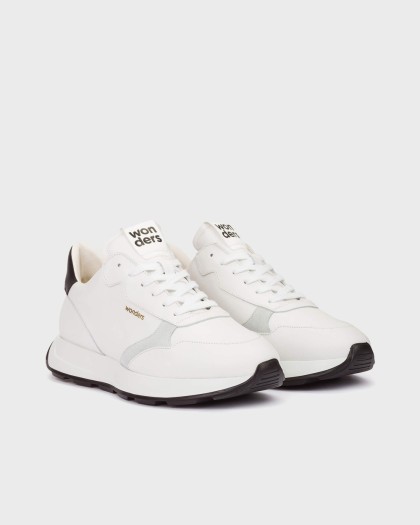 Wonders.com | White WABASH 30 Sneakers CB-4830 COMB.