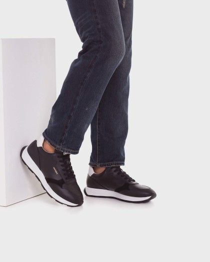 Wonders.com | Black WABASH 30 Sneakers CB-4830 COMB.