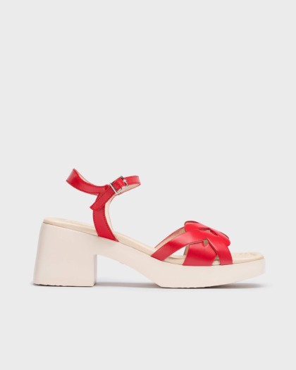 Wonders.com | Red CATALINA sandals D-1011 ISEO