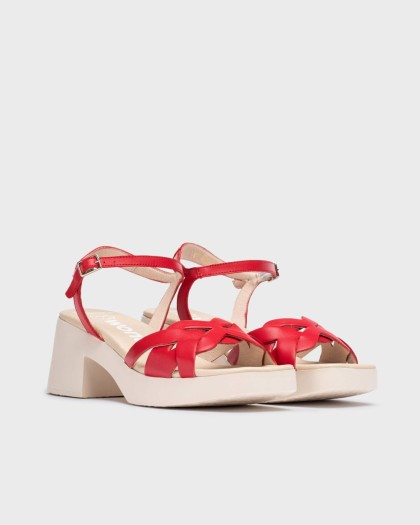 Wonders.com | Red CATALINA sandals D-1011 ISEO