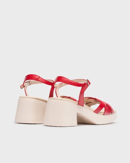 Wonders.com | Red CATALINA sandals D-1011 ISEO