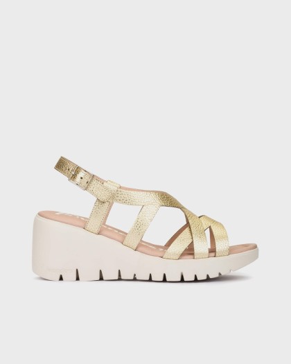 Wonders.com | Gold APRIL 01 Sandals D-2201 MAX