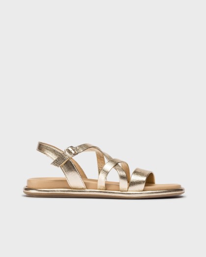 Wonders.com | Sandalias JAZZ 02 Oro AT-3402 LAMINATO