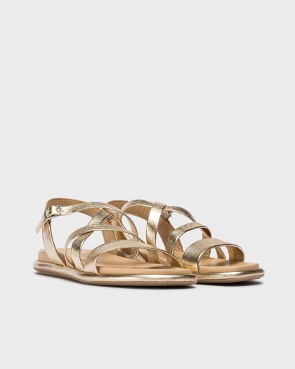Wonders.com | Sandalias JAZZ 02 Oro AT-3402 LAMINATO