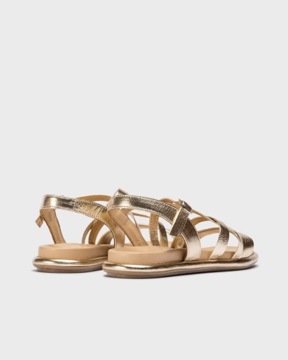 Wonders.com | Sandalias JAZZ 02 Oro AT-3402 LAMINATO