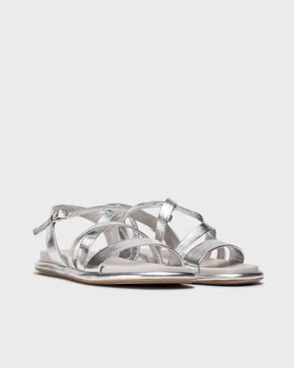 Wonders.com | Sandalias JAZZ 02 Plata AT-3402 LAMINATO