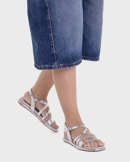 Wonders.com | Sandalias JAZZ 02 Plata AT-3402 LAMINATO