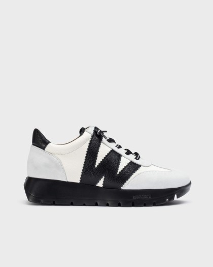 Wonders.com | White ODISEI 76 Sneaker A-2476 COMB.
