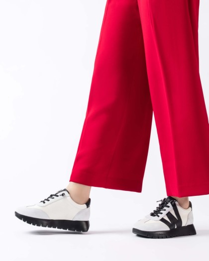 Wonders.com | White ODISEI 76 Sneaker A-2476 COMB.