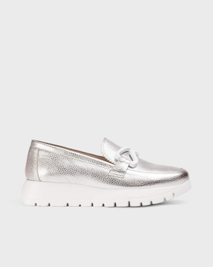 Wonders.com | Silver AURA Loafer A-2480 MAX