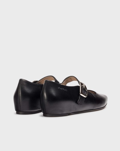 Wonders.com | Black TRIANA 02 Ballerina A-3830 VELVET