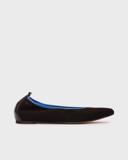 Wonders.com | Bailarinas TRIANA 32 Ribete Azul A-3832 ANTE/VELVE