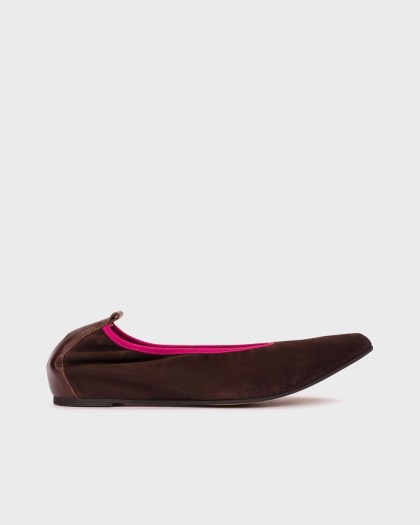 Wonders.com | Bailarinas Triana 32 Marrones A-3832 ANTE/VELVE