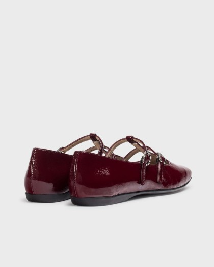 Wonders.com | Burgundy PEPA 31 Mary Jane A-86131 LACK