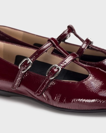 Wonders.com | Burgundy PEPA 31 Mary Jane A-86131 LACK