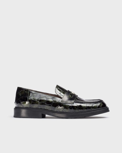 Wonders.com | Green NED Loafers B-9143 TASH/REGAT
