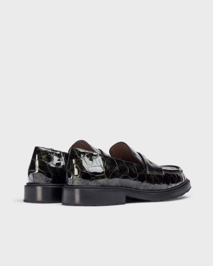 Wonders.com | Green NED Loafers B-9143 TASH/REGAT