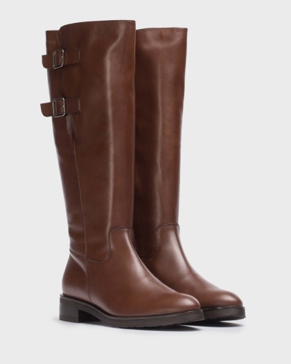 Wonders.com | Brown CODIGREE 19 Boots C-5419 ISY