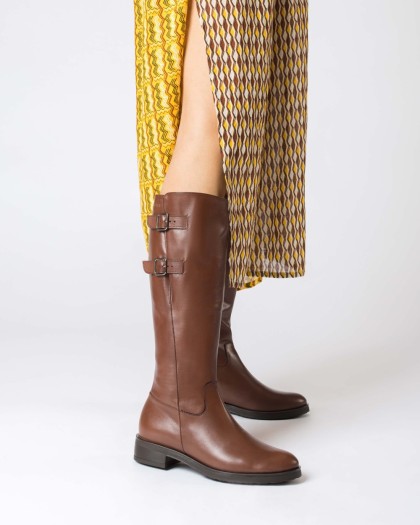 Wonders.com | Brown CODIGREE 19 Boots C-5419 ISY