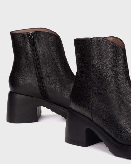 Wonders.com | Black FLYTRES 25 Ankle boots E-7125 WILD
