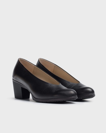 Wonders.com | Black HEXAGON 23 Pumps G-4723 NATURE