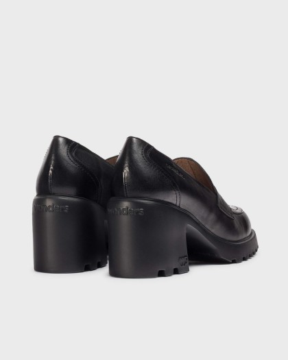 Wonders.com | Black ILMA 01 Loafers G-7201 BULUT
