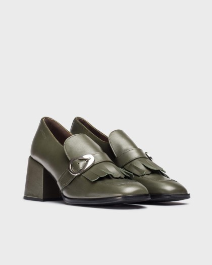 Wonders.com | Green VICTORIA 01 Loafers H-6401 ISEO