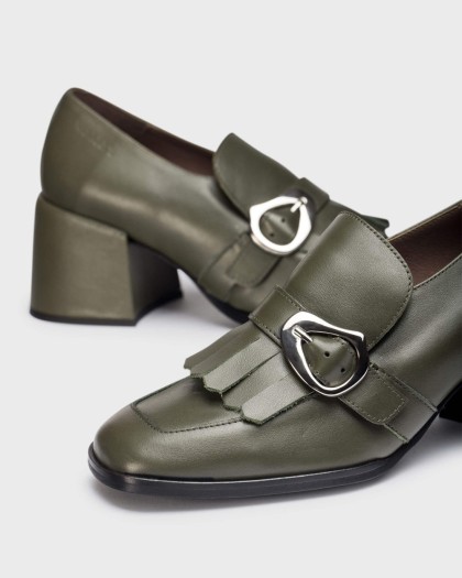 Wonders.com | Green VICTORIA 01 Loafers H-6401 ISEO