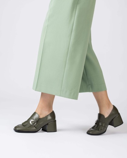 Wonders.com | Green VICTORIA 01 Loafers H-6401 ISEO