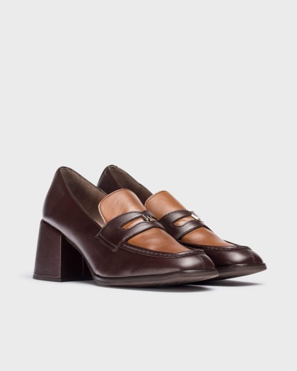 Wonders.com | Brown VICTORIA 02 Loafers H-6402 ISEO