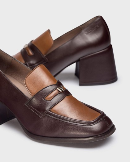Wonders.com | Brown VICTORIA 02 Loafers H-6402 ISEO