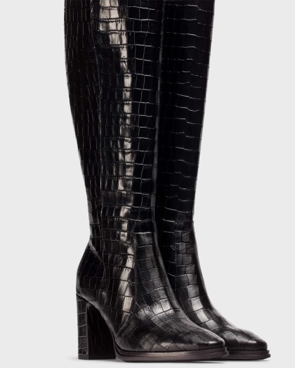 Wonders.com | Black Coco TREZE 50 Boots M-5150 AUSTRAL