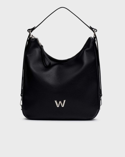 Wonders.com | Black WINTER Bag WB-52004 COMB.
