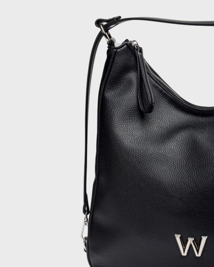 Wonders.com | Black WINTER Bag WB-52004 COMB.