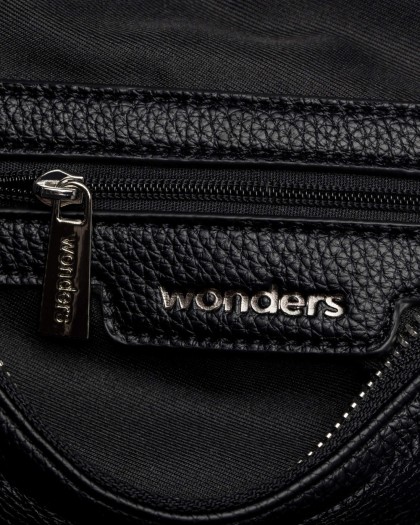 Wonders.com | Black WINTER Bag WB-52004 COMB.