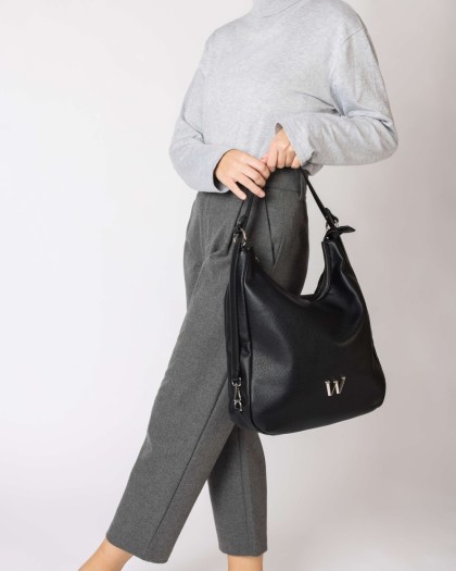 Wonders.com | Black WINTER Bag WB-52004 COMB.