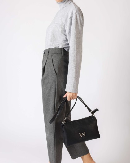 Wonders.com | Black DROP Bag WB-52007 COMB.