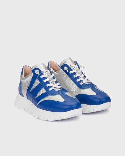Wonders.com | Deportivas ODISEI 76 Plata A-2476 COMB.