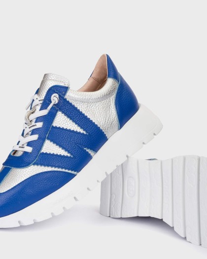 Wonders.com | Deportivas ODISEI 76 Plata A-2476 COMB.