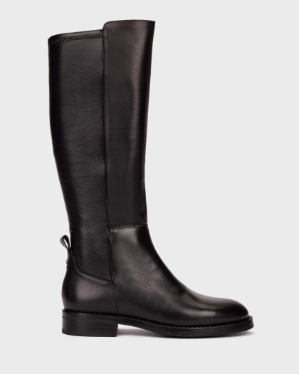 Wonders.com | Botas ALZADA 05 Negras C-7705 FLASH/NEWY